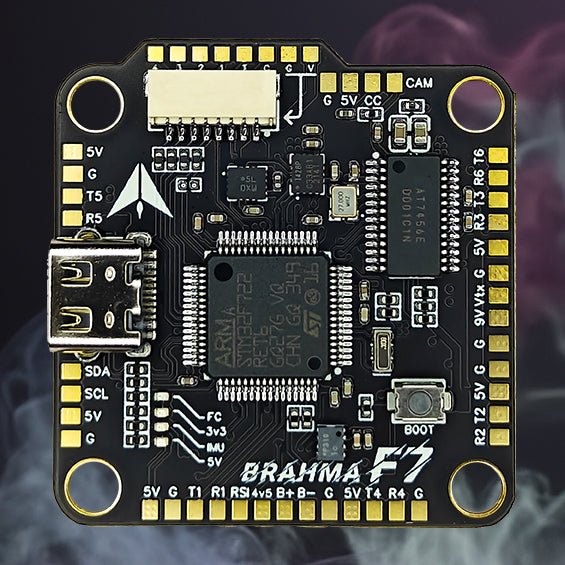 BRAHMA F7 STM32F722 Flight Controller - DARKMATTER™