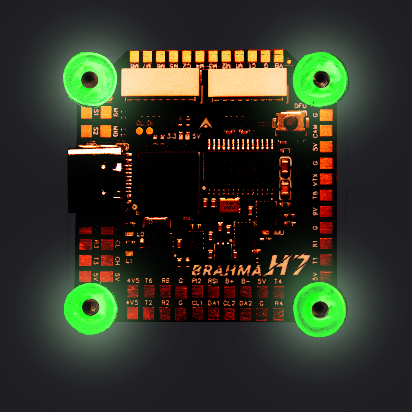 BRAHMA H7 - STM32H743VIT6 Flight Controller - Made In India