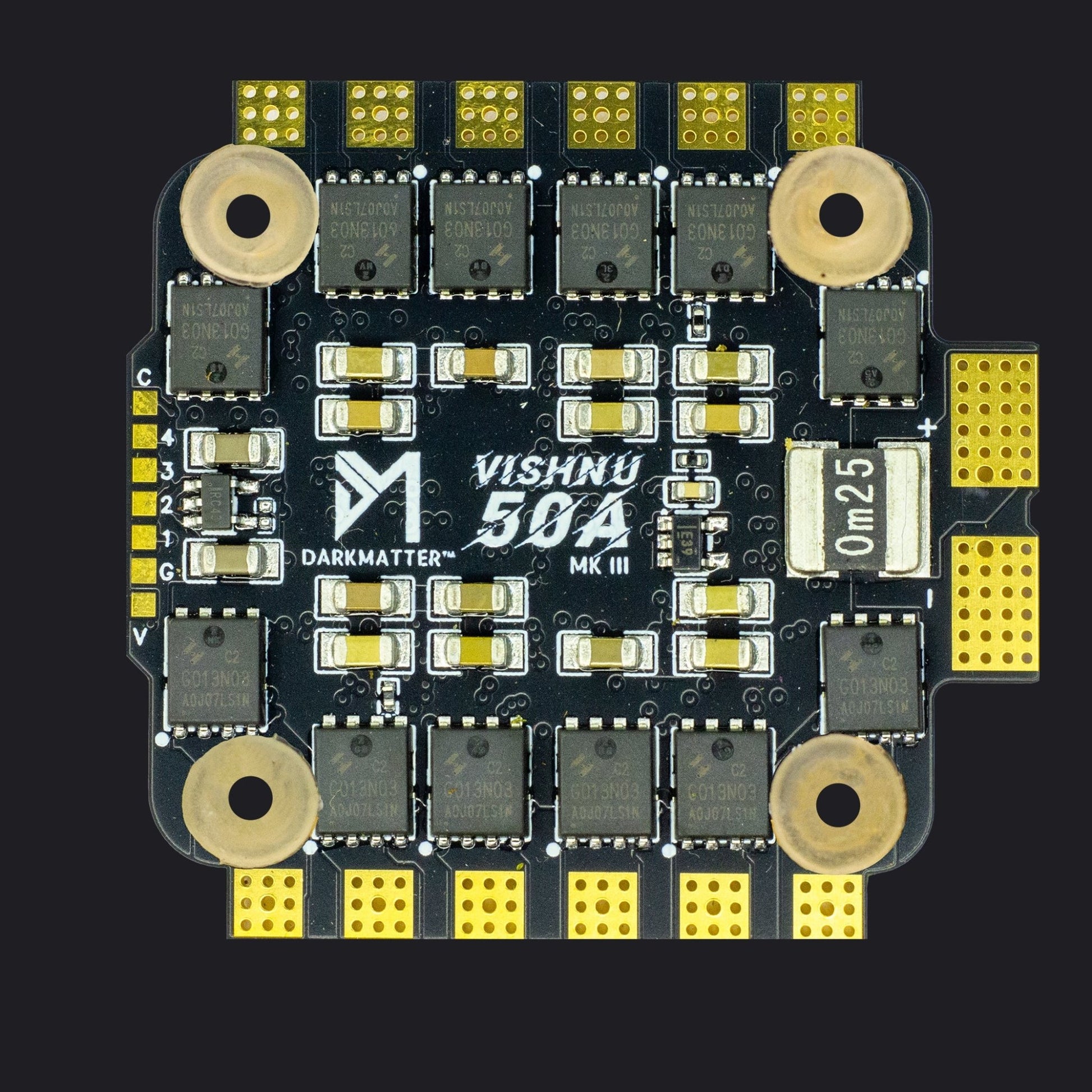 VISHNU 50 MK - II 4 in 1 50A 8Bit BLHeli_s ESC - Made In India - Darkmatter®