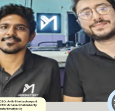 Darkmatter® co-founders Anik Bhattacharya and Arnava Chakraborty